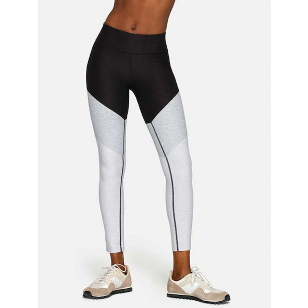 Outdoor Voices Springs High Rise Athletic Colorblock 7/8 Legging Charcoal Small - Picture 2 of 7